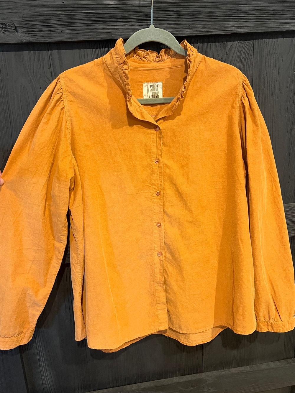 A Shirt Thing, Peggy Baby Cord Shirt, L